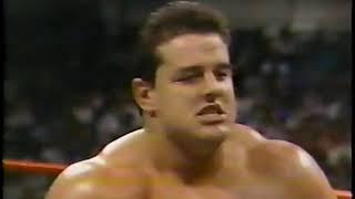 British Bulldogs vs Hart Foundation Saturday Night's Main Event 5-2-87