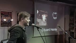 Eduard Heinle: Mein heroischer Kampf mit dem Männerschnupfen, Poetry Slam, Café-42, 28.09.2024