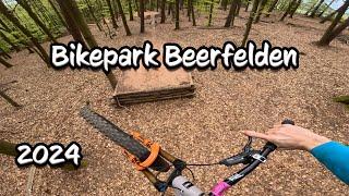 Bikepark Beerfelden 2024 | mit Crash | Der Trailhunter