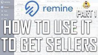 PT1 - How to use Remine to get sellers? Must Watch Videos for ALL Realtors #Realtortools