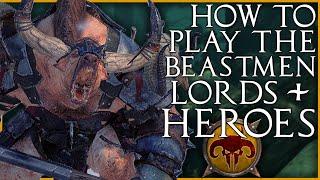 How to play the Beastmen Lords & Heroes | Total War: Warhammer 2