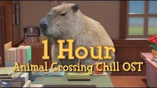 1 Hour of Capybaras Chilling With Animal Crossing Music