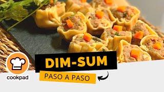 Cómo hacer DIM-SUM con receta paso a paso muy fácil