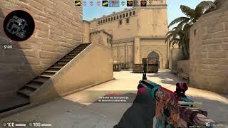  NAVI npl 1v2 clutch vs FaZe (mirage) @ ESL Pro League Season 17 Semi-final / CSGO POV