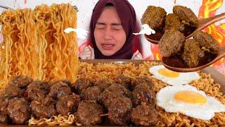 BENERAN BIKIN JULID‼️ MUKBANG PENTOL JULID + MIE AYAM GEPREK | MUKBANG ASMR