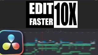 EDIT videos FASTER! | | DaVinci Resolve  Tutorial