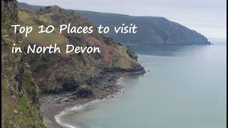 Top 10 beautiful Places to Visit in North Devon - Best Travel Videos