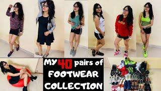 MY 40 PAIRS OF FOOTWEAR COLLECTION | •FOODIE SHWETA•