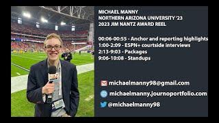 Michael Manny 2023 Jim Nantz Award Reel