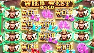 So many INSANE setups and WINS on WILD WEST GOLD!