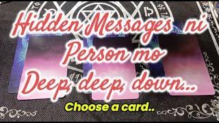 Hidden Messages ni Person mo...Pick a Card