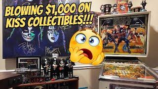 Blowing a GRAND on Vintage KISS Collectibles! Yikes!