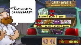 Plants Vs Zombies #16 Crazy Dave's Shop