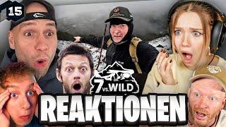 JOEYS Mission!  ALLE REAKTIONEN der Teilnehmer auf Folge 15 (7 vs. Wild - Crashed)