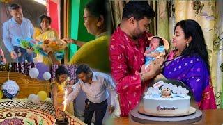 Name reveal of our Son on 21st day| Being Bangali with Rupam & Joly