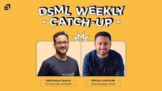 From Non-IT Background to Data Analyst at Clario | DSML Weekly Catch-Up | Nishant Lokhande | @SCALER