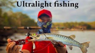 Ultralight fishing using Rapala micro lures , Goa fishing