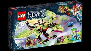 LEGO Elves 41183 The Goblin King's Evil Dragon unboxing & speed build