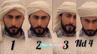 How To Wear SheMagh Different ways to wear a SheMagh || 4 style || Majid shah