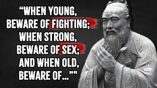 Confucius' Life Lessons People Wished They Knew Sooner