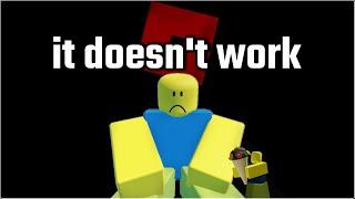 Roblox Can't Have "Good" Games: It's FLAWED