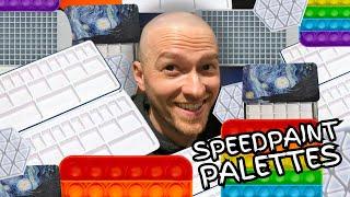 I hunted for the BEST SPEEDPAINT PALETTES - so you don't have to!