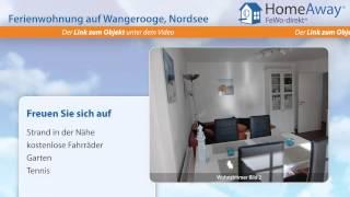 Wangerooge: 4-Personen Ferienwohnung im Dorfgroden, nur wenige Schritte vom - FeWo-direkt.de Video