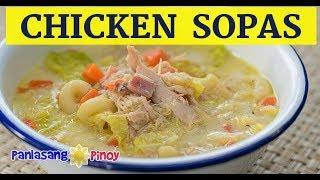 Filipino Chicken Macaroni Sopas