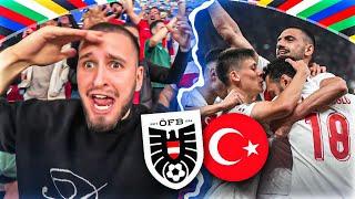 TÜRKEI macht das UNMÖGLICHE MÖGLICH!!  Österreich Vs. Türkei Stadionvlog 