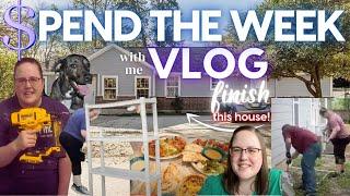 Working Myself To Exhaustion To Finish my New Home! - Join Me For A Week! $$ Super Vlog!
