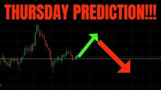  THURSDAY PREDICTION!! SPY, TSLA, QQQ, NVDA, AMD, COIN, META, AAPL, AMD, VIX, & QQQ PREDICTIONS! 