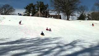 Eli Sledding