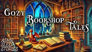 Enchanting Medieval Bookshop Tales | Cozy Adventure ASMR | Fantasy Bedtime Stories