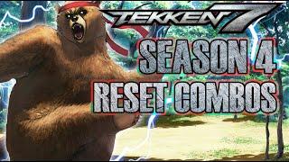 Tekken 7 | Kuma + Panda Reset Combo Guide | High Damage Combos