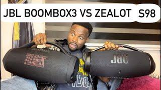 Jbl boombox3 vs zealot s98 full sound comparison 