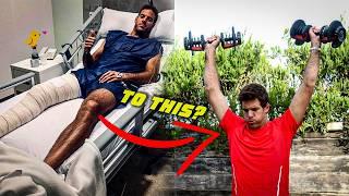 Juan Martin Del Potro's Rehab Workout for Athletes & Explosive Tennis Exercise