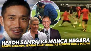 Legenda Jepang Dibuat Kagum, Rumput GBK & Lapangan Training !! Official training Timnas Jepang