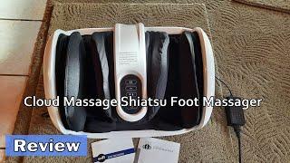 Cloud Massage Shiatsu Foot Massager - Setting & Review