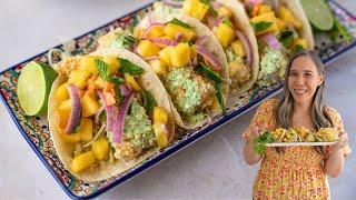 Easy and Crispy Fish Tacos with Pineapple Habanero Salsa