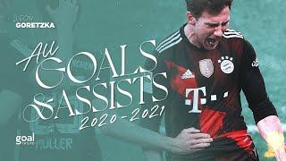 Leon Goretzka - All Goals & Assists 2020/21 | Bundesliga & Champions League「Bayern Munich」