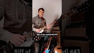 Riff of the week(end) #43 ...#epiphone #epiphonecasino #guest