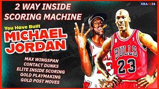 *COMPLETE GOD * The Best Michael Jordan Build on NBA 2K24! 2 Way Slashing Playmaker!
