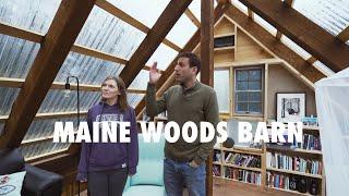 Timber frame greenhouse & barn tour