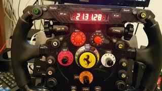 Thrustmaster F1 Addon Wheel Mod (Hydrographic Painting)