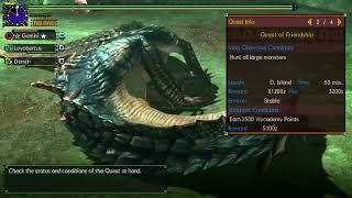 MHXX/GU | G4 Quest of Friendship HBG Trio | 1'58"70