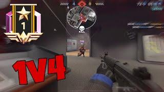 Critical Ops but I CLUTCH AN AMAZING 1V4?! 