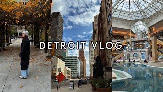 4 DAYS IN DOWNTOWN DETROIT! LUXURY SHOPPING, INSANE FOOD  & MORE | Kenzie Scarlett