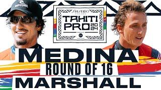 Gabriel Medina vs Jake Marshall | SHISEIDO Tahiti Pro pres by Outerknown 2024 - Round of 16