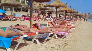 Amazing Beach Mallorca, Spain | Cala Agulla | Summer 2024 #beach #travel #walkingtour