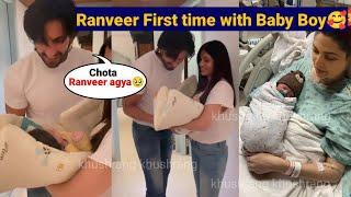 Ranveer Singh with Baby Boy Finally Blessed with Cute Baby Boy with Dipika Padukone